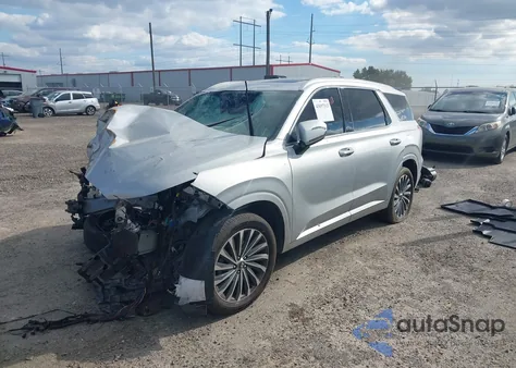 2023 Hyundai Palisade Calligraphy from USA, damaged, VIN KM8R74GE2PU615062